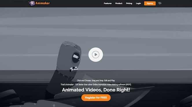 Création vidéo Animaker